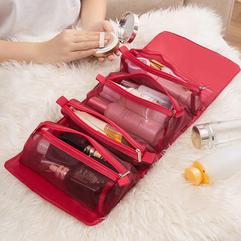 In 1 Rope Mesh Cosmetic Pouch Foldable Separable Bag Zipper Women Accessories Multifunction Bags & Cases, 02
In 1 Rope Mesh Cosmetic Pouch Foldable Separable Bag Zipper Women Accessories Multifunction Bags & Cases, 02
