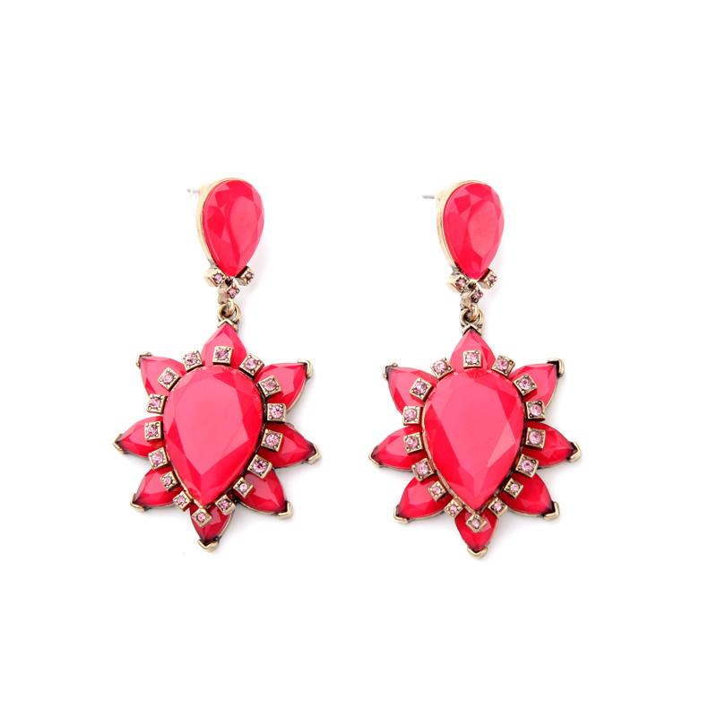 Stud Bulk Price Korean Style Gold Color Earring Pink Flower Crystal Birdy Marquise Long Earrings For Women Noble Party, Golden;silver
Stud Bulk Price Korean Style Gold Color Earring Pink Flower Crystal Birdy Marquise Long Earrings For Women Noble Party, Golden;silver
