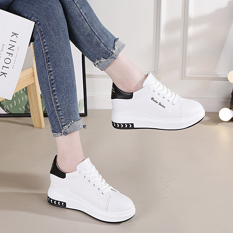 Dress Shoes Women Sneakers Casual Platform Trainers White Autumn Wedges Breathable Woman Height Increasing FSXS, Black 
Dress Shoes Women Sneakers Casual Platform Trainers White Autumn Wedges Breathable Woman Height Increasing FSXS, Black