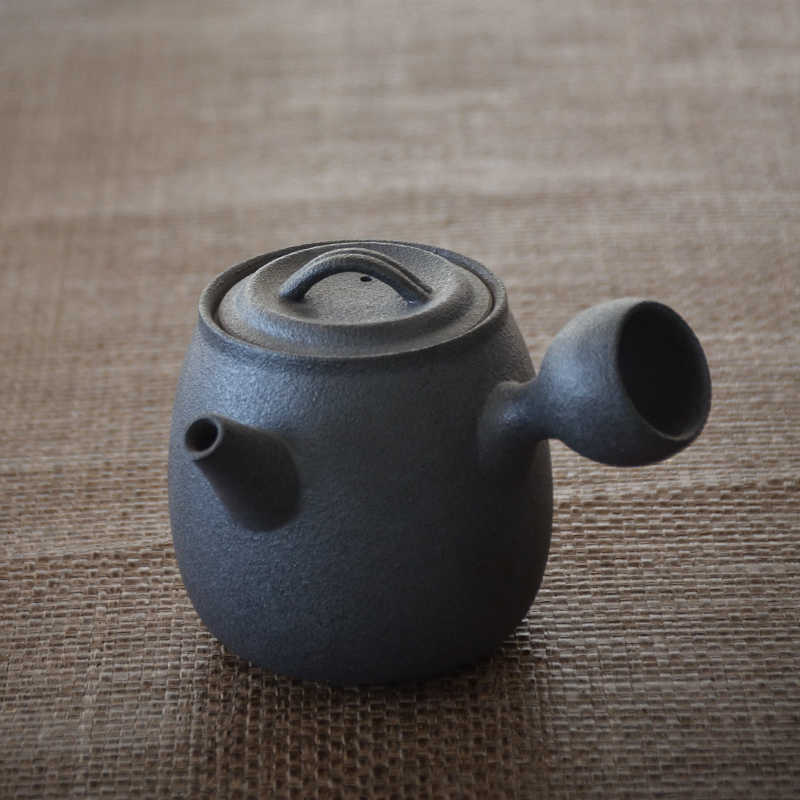LUWU ceramic kyusu teapots chinese kung fu tea pots drinkware 270ml 210621
