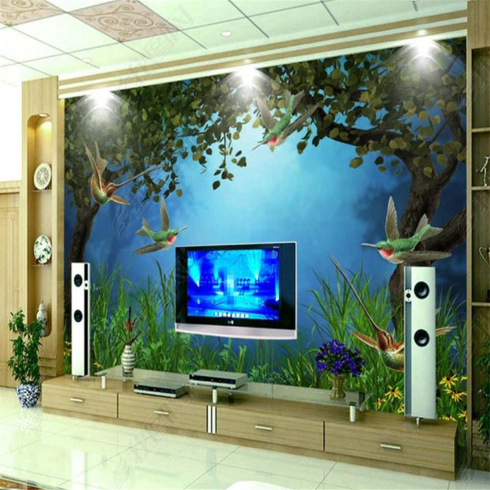 fantasy wallpapers Forest wallpaper dream background wall mural 3d stereoscopic wallpaper