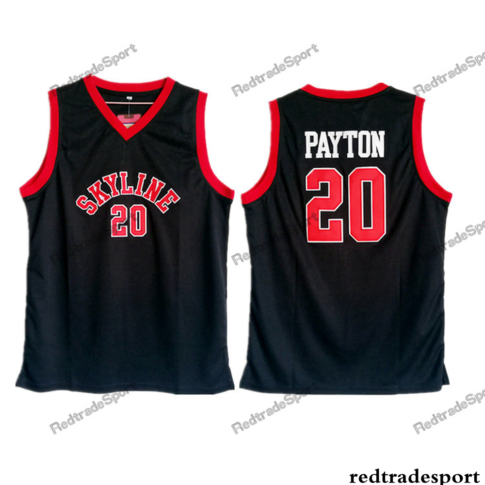 Mens Gary Payton 20 Skyline High School Basketball Jerseys Black Color Stitched Shirts -XXL
Mens Gary Payton 20 Skyline High School Basketball Jerseys Black Color Stitched Shirts -XXL