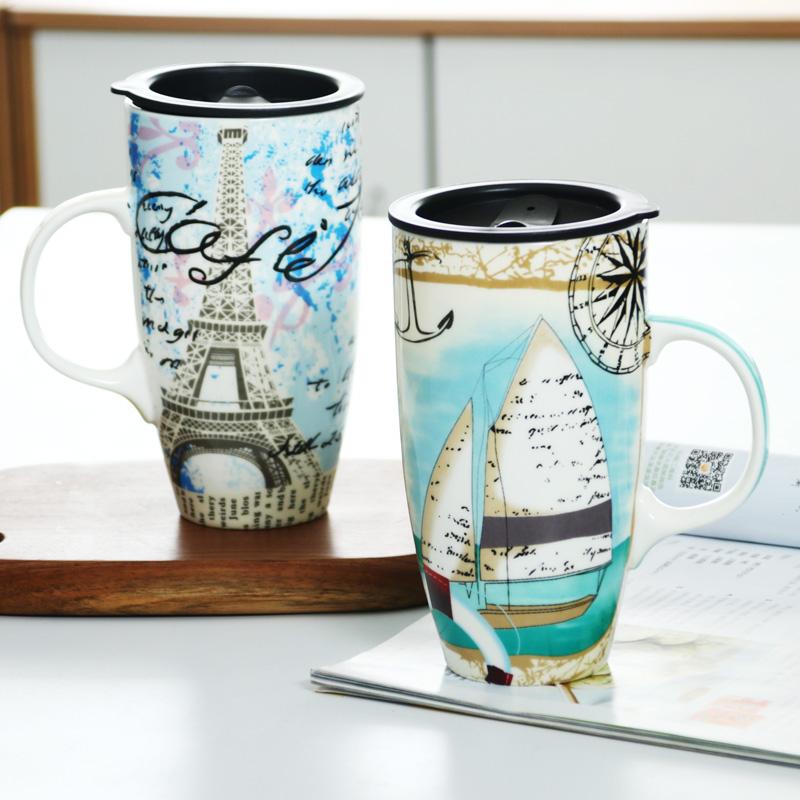 Mugs Europe Cute Coffee And Cup Ceramic Mug With Lid Kawaii Couple Gift Travel Large Capacity Tumbler Cups In Bulk
Mugs Europe Cute Coffee And Cup Ceramic Mug With Lid Kawaii Couple Gift Travel Large Capacity Tumbler Cups In Bulk
