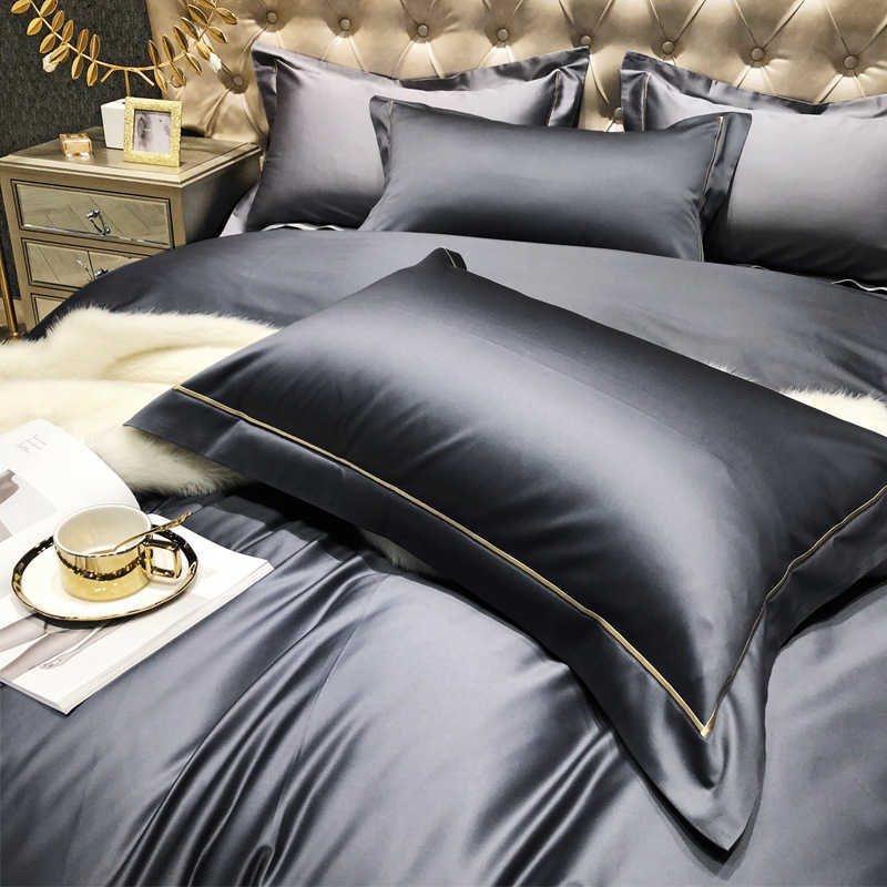 Italian light luxury Egyptian cotton four piece set 120 thread count cotton fitted sheet star hotel pure cotton bedding, White
Italian light luxury Egyptian cotton four piece set 120 thread count cotton fitted sheet star hotel pure cotton bedding, White