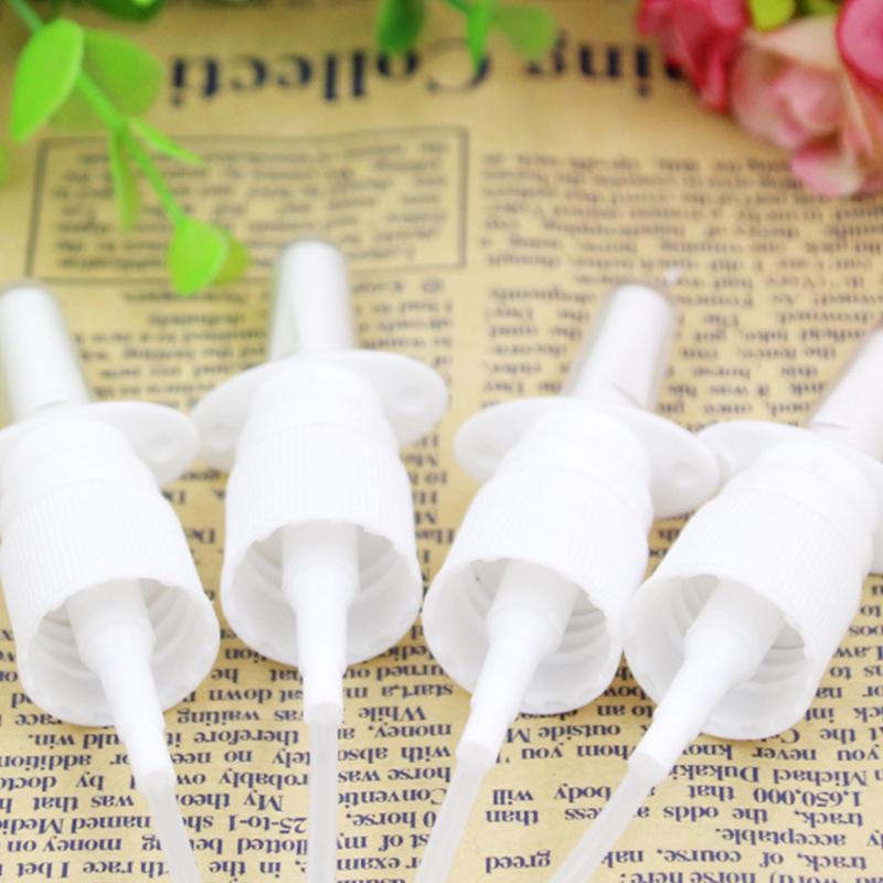 Storage Bottles & Jars 10Pcs 5ml Nasal Sprayer Refillable Empty Spray PET Bottle Makeup Liquid Subpackaging (Random Color)