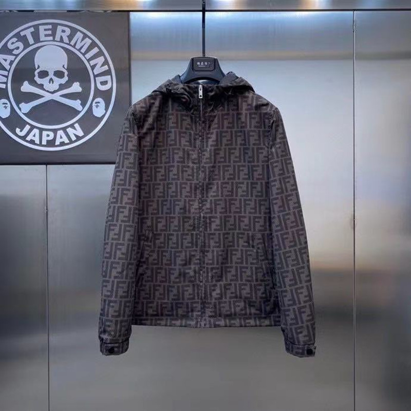 brand New men's fashion Hooded Jacket in spring and summer 2021 fashion double FF letter printing versatile cardigan windbreaker coat, White;black
brand New men's fashion Hooded Jacket in spring and summer 2021 fashion double FF letter printing versatile cardigan windbreaker coat, White;black