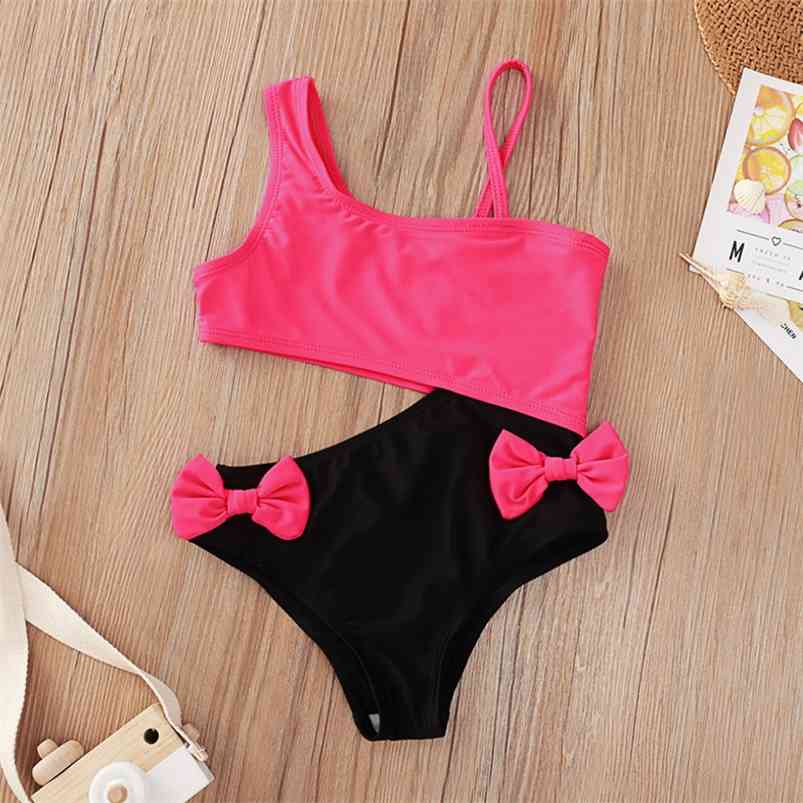 Summer Children Sets Casual Sleeveless Pink Solid Tops Bow Black Shorts 2Pcs Girl Boys Clothes Set 1-6T 210629
Summer Children Sets Casual Sleeveless Pink Solid Tops Bow Black Shorts 2Pcs Girl Boys Clothes Set 1-6T 210629
