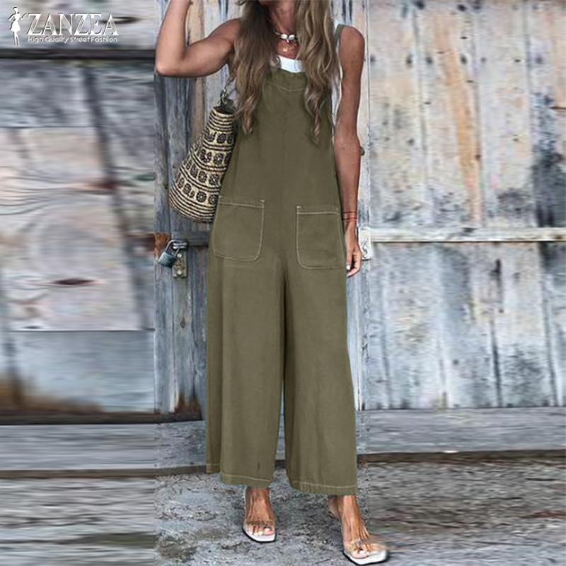 Women' Jumpsuits & Rompers 2022 Plus Size Summer Women Solid Straps Cotton Linen Party Wide Leg Overalls Long Playsuits Female, Black
Women' Jumpsuits & Rompers 2022 Plus Size Summer Women Solid Straps Cotton Linen Party Wide Leg Overalls Long Playsuits Female, Black