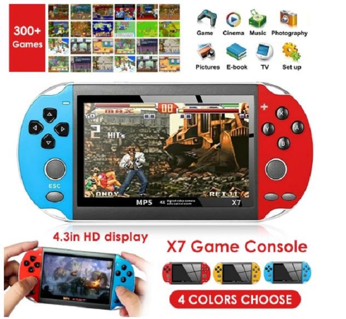 x7 4.3 inch Retro Video Game Console Player Handheld Gaming Portable Portatil Mini Arcade Videogames Electronic Machine Retrogame Play Vidio
x7 4.3 inch Retro Video Game Console Player Handheld Gaming Portable Portatil Mini Arcade Videogames Electronic Machine Retrogame Play Vidio