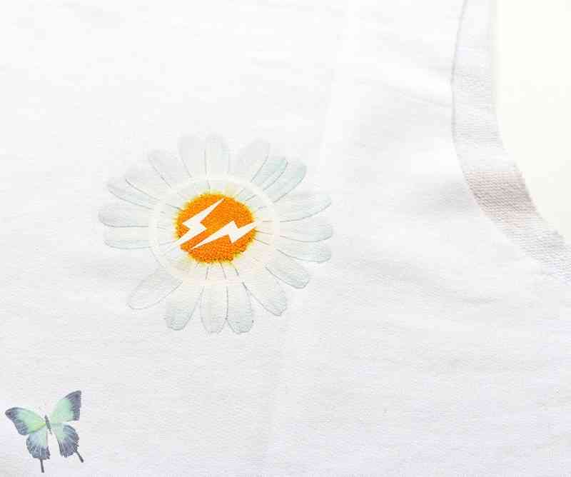 Peaceminusone Fragment Tank Top 100% Cotton Men Women Sportswear Daisy Vest Sleeveless Tshirt 210420