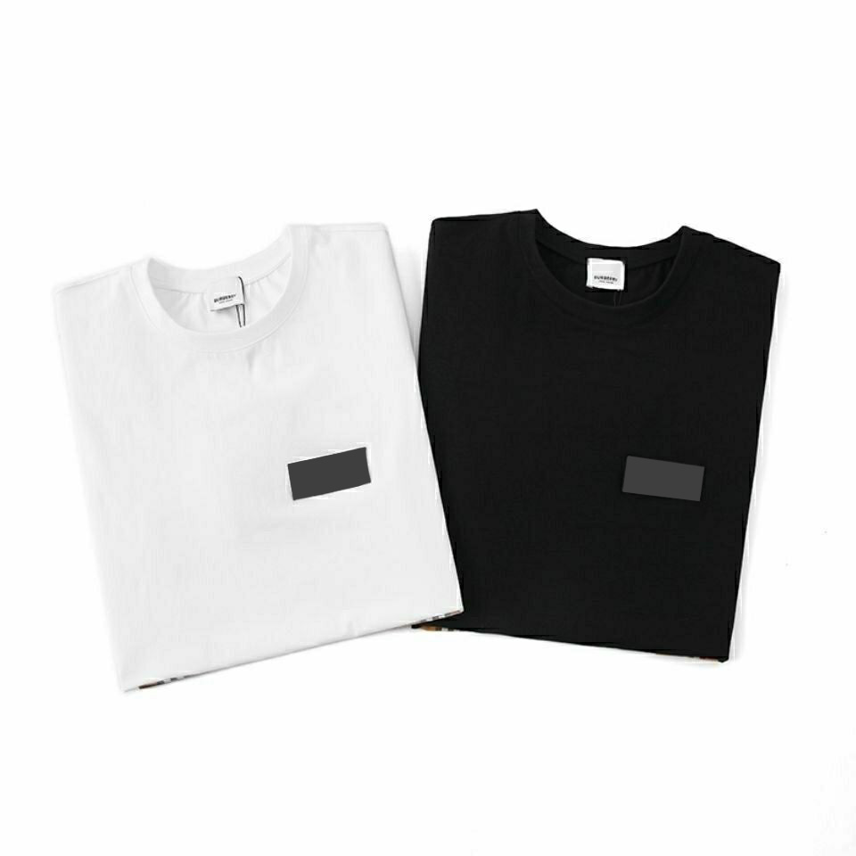 21ss Summer Mens Womens Luxurys Designers High Quality T Shirt Casual Loose Shirts Knitting lovers Classic side plaid stitching Pattern with, White;black
21ss Summer Mens Womens Luxurys Designers High Quality T Shirt Casual Loose Shirts Knitting lovers Classic side plaid stitching Pattern with, White;black