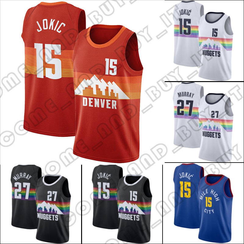 Nikola 15 Basketball Jokic Jersey Jamal 27 Murray 2022 Denvers City Uniform, Men jersey
Nikola 15 Basketball Jokic Jersey Jamal 27 Murray 2022 Denvers City Uniform, Men jersey