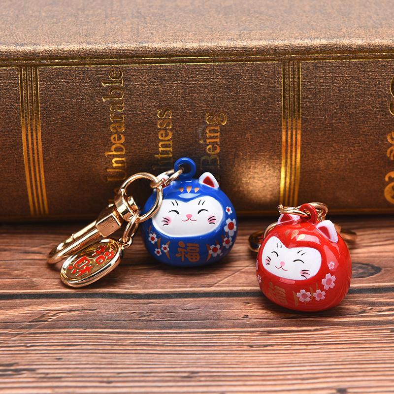 Keychains Japanese Cute Lucky Cat Car Keys Bag Key Chains Decor Water Sound Bell Pendent Charm Pendant Jewelry Keyring 
Keychains Japanese Cute Lucky Cat Car Keys Bag Key Chains Decor Water Sound Bell Pendent Charm Pendant Jewelry Keyring