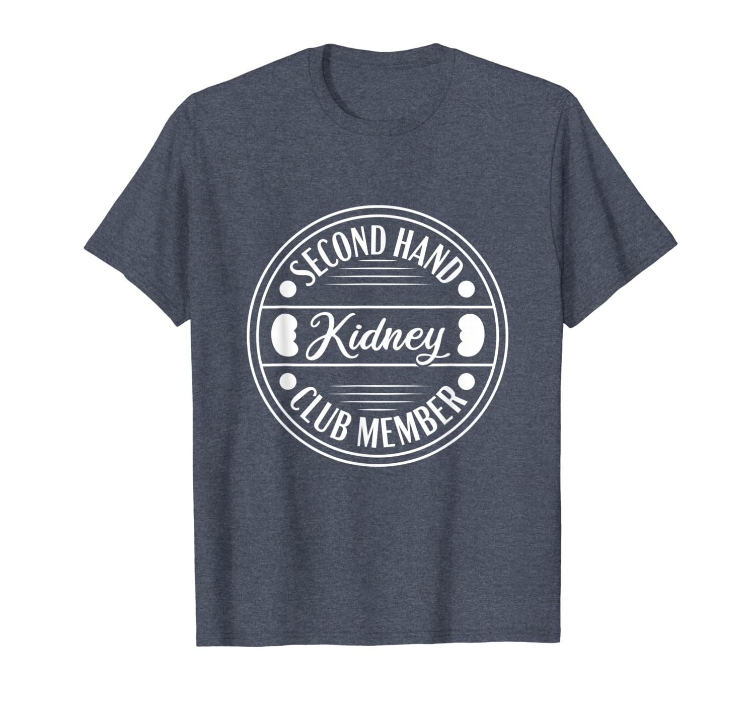 kidney transplant club funny organ recovery gift t-shirt, White;black