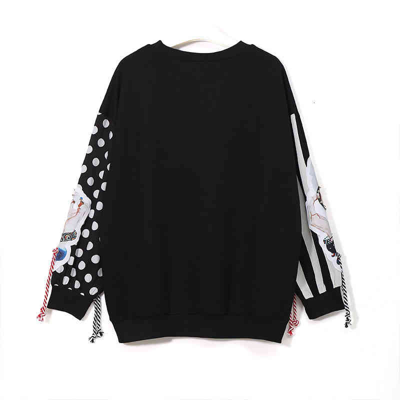 women's hoodies & sweatshirts xitao sweatpants with long sleeves, range harajuku pullover, shreds and stamps, women's clothing wor, Black
women's hoodies & sweatshirts xitao sweatpants with long sleeves, range harajuku pullover, shreds and stamps, women's clothing wor, Black