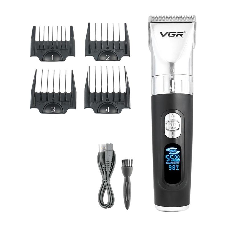 Hair Clippers VGR V-069 Clipper Trimmer For Men Rechargeable Professional Beard Cutting Machine With LED Grooming
Hair Clippers VGR V-069 Clipper Trimmer For Men Rechargeable Professional Beard Cutting Machine With LED Grooming