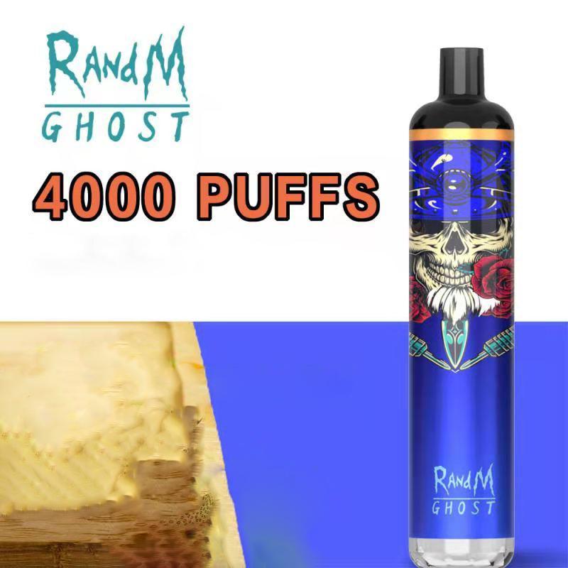Wholesale Price R and M Ghost 4000 puffs Disposable E cigarette RandM Vape 10 Colors RGB Light Glowing 8ml Prefilled pen
Wholesale Price R and M Ghost 4000 puffs Disposable E cigarette RandM Vape 10 Colors RGB Light Glowing 8ml Prefilled pen