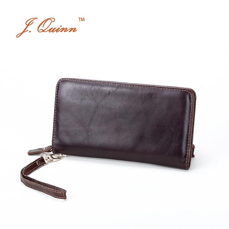 Wallets J.Quinn Vintage Clutch With Wrist Strap Unisex Soft Oil Wax Leather Zip Around Handy Bags For Men Women Organizer Purse, Red;black
Wallets J.Quinn Vintage Clutch With Wrist Strap Unisex Soft Oil Wax Leather Zip Around Handy Bags For Men Women Organizer Purse, Red;black