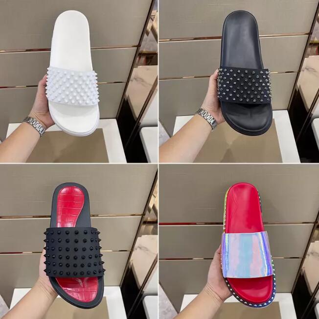 2022 new red bottoms slipper men designer slides mens flip flops sandals spikes house slippers triple black white yellow size 38-46 with BOX 001, Look at the pictures
2022 new red bottoms slipper men designer slides mens flip flops sandals spikes house slippers triple black white yellow size 38-46 with BOX 001, Look at the pictures