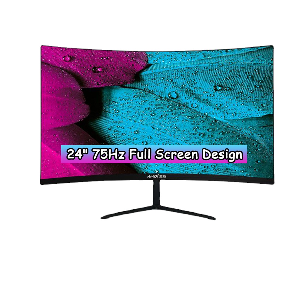 Amoi 24 inch LED Monitor Gaming 75HZ PC 1080P LCD Monitors Curved Display with Mouse pad,Mouse Full HD input HDMI-compatible/VGA
Amoi 24 inch LED Monitor Gaming 75HZ PC 1080P LCD Monitors Curved Display with Mouse pad,Mouse Full HD input HDMI-compatible/VGA