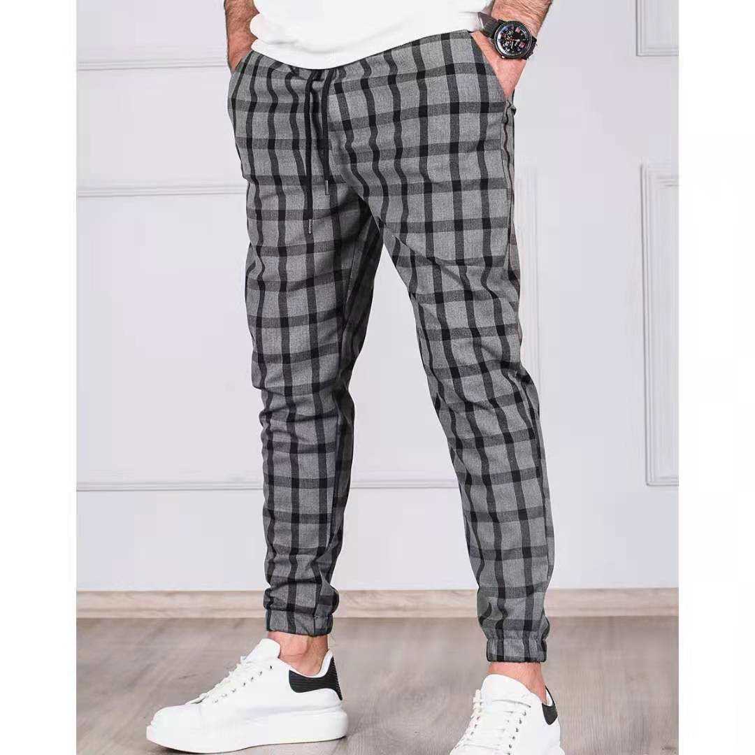 2021 New Fashion Plaid Pants Mens Skinny Pencil Pants Slim Mid Waist Drawstring Trouser Men Loose Casual Jogger Long Pants X0909, Ck66gray
2021 New Fashion Plaid Pants Mens Skinny Pencil Pants Slim Mid Waist Drawstring Trouser Men Loose Casual Jogger Long Pants X0909, Ck66gray