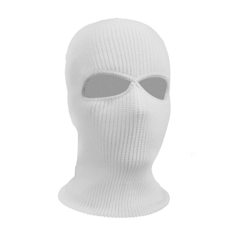 Hole Full Face Cover Mask Balaclava Knit Hat Army Tactical CS Winter Ski Cycling Beanie Scarf Warm Masks Caps