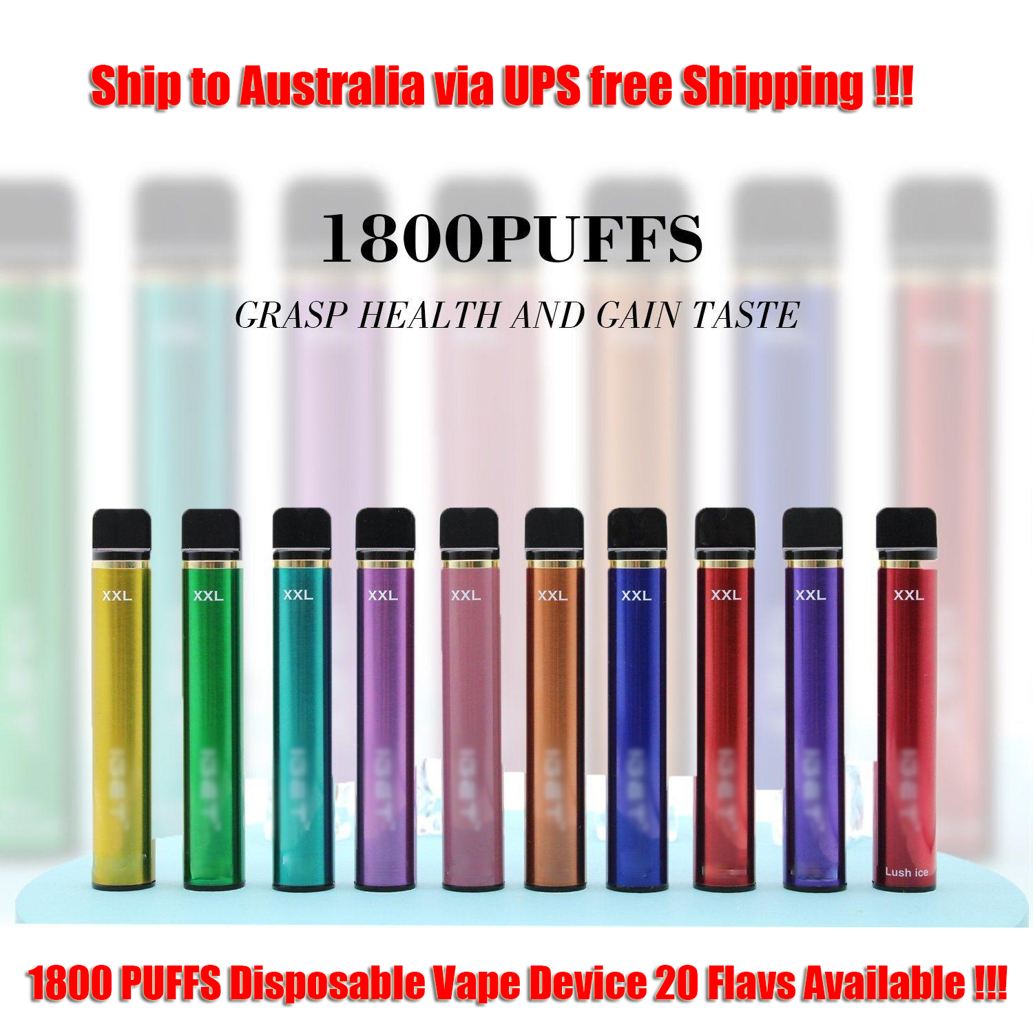1GET XXL Disposable 1800 Puffs E Cigarette 950mah battery 20 Flavs Available VS PUFF MAX AIR BAR ELF GUNPOD
1GET XXL Disposable 1800 Puffs E Cigarette 950mah battery 20 Flavs Available VS PUFF MAX AIR BAR ELF GUNPOD