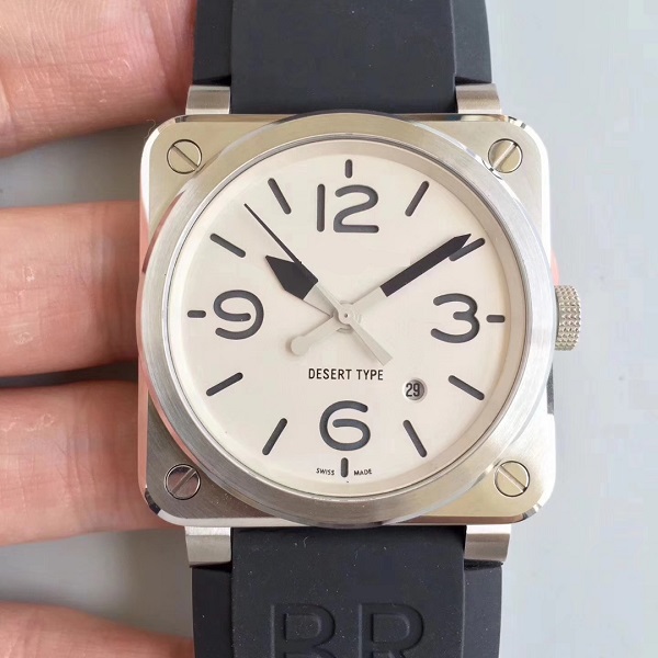 42mm men watch top quality automatic MIYOTA 9015 movement br03-92 br03 03-92 waterproof sapphire mens wristwatch husband gift casual fashion designer