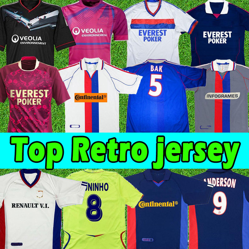 retro Olympique Lyonnais Lyon soccer jerseys 00 01 02 08 09 10 11 12 13 Juninho Benzema Grosso Govou Cris Lacazette Pjanic Toulalan Vintage Classic mern Football Shirt
retro Olympique Lyonnais Lyon soccer jerseys 00 01 02 08 09 10 11 12 13 Juninho Benzema Grosso Govou Cris Lacazette Pjanic Toulalan Vintage Classic mern Football Shirt