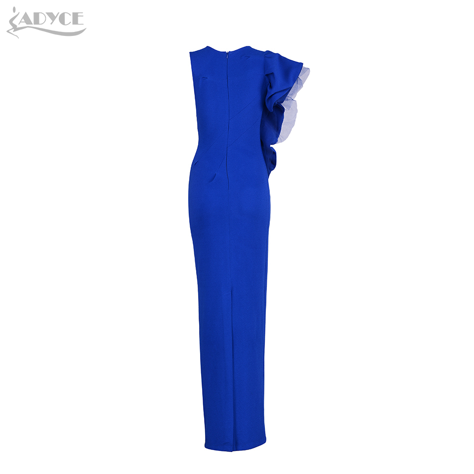 Summer Sexy Ruffles Celebrity Evening Runway Party Dress Women Elegant Sleeveless Maxi Red Bodycon Club 210423