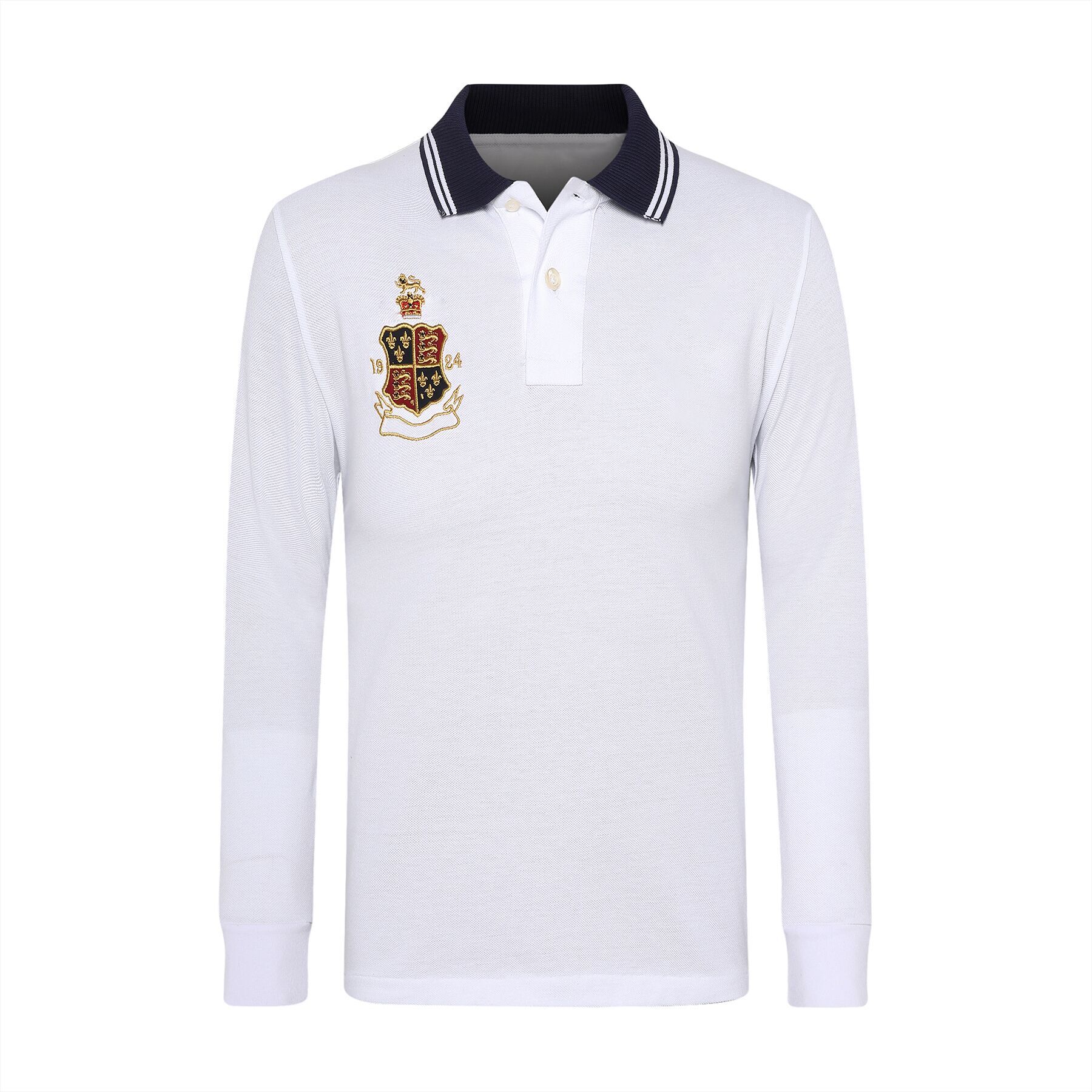 2022 new long-sleeved solid color men' polo shirt casual fashion sports men' cotton lapel large size short-sleeved 4 colors, Blue
2022 new long-sleeved solid color men' polo shirt casual fashion sports men' cotton lapel large size short-sleeved 4 colors, Blue