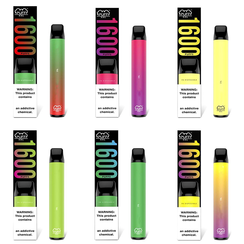 dropshipping Puff XXL e cigarette Men Women Disposable Vape Pen 1600 vapor Puffs Bars Cartridge great price mix color
dropshipping Puff XXL e cigarette Men Women Disposable Vape Pen 1600 vapor Puffs Bars Cartridge great price mix color