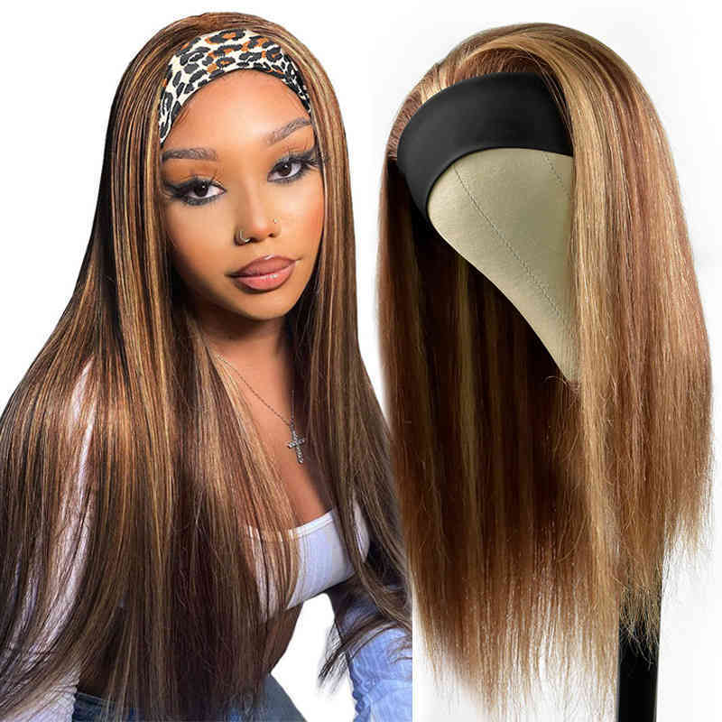Wig hu silk scarf band headset piano color straight hair P4 / 30 wig highlight wigs
Wig hu silk scarf band headset piano color straight hair P4 / 30 wig highlight wigs