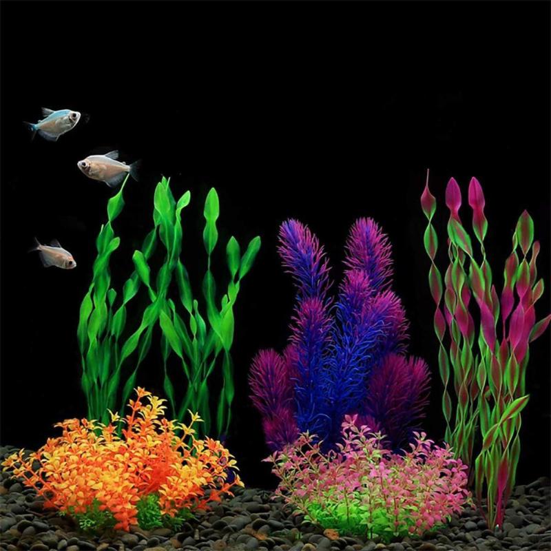 Decorations 7Pcs/Set Fish Tank Ornament Vivid Landscaping Decor Plastic Artificial Plant Water Grass Aquarium Accessories Decoration
Decorations 7Pcs/Set Fish Tank Ornament Vivid Landscaping Decor Plastic Artificial Plant Water Grass Aquarium Accessories Decoration
