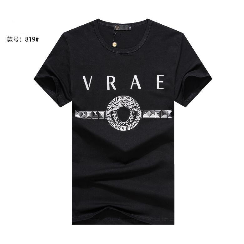 Men's T-shirt Letter-printed Embroidered Round Neck t shirt Cotton tee Print Tops Streetwear 14, White
Men's T-shirt Letter-printed Embroidered Round Neck t shirt Cotton tee Print Tops Streetwear 14, White
