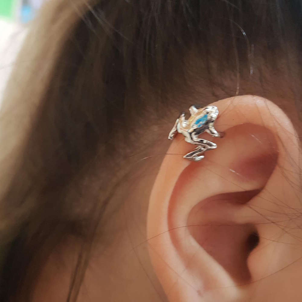 2021 Fashion Frog Ear Cuffs Siliver Ear Cuff Clip Earrings For Women Earcuff No Piercing Fake Cartilage Earrings 1 PC Fashion2021, Golden
2021 Fashion Frog Ear Cuffs Siliver Ear Cuff Clip Earrings For Women Earcuff No Piercing Fake Cartilage Earrings 1 PC Fashion2021, Golden