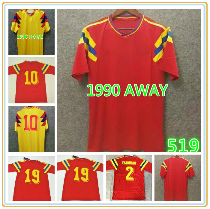 Antique Escobar 1990 Guerrero SOCCER JERSEY Collectionvintage #10 Valderrama #9 Retro Yellow Away Red Commemorate #2 Home Jerse Nxpb football shirt, Black;yellow
Antique Escobar 1990 Guerrero SOCCER JERSEY Collectionvintage #10 Valderrama #9 Retro Yellow Away Red Commemorate #2 Home Jerse Nxpb football shirt, Black;yellow