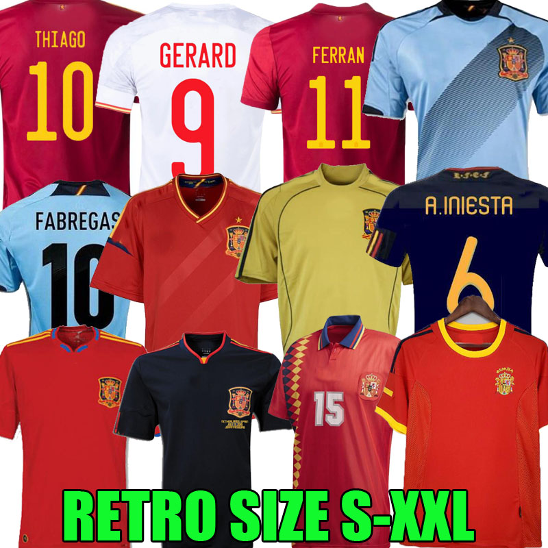 final 1994 1996 2008 2010 2012 Spain retro soccer jersey GERARD THIAGO FERRAN koke LUIS ENSRIQUE XAVI ALONSO Iniesta PIQUE TORRES Fabregas camiseta de fútbol SHIRTS, 2021 away
final 1994 1996 2008 2010 2012 Spain retro soccer jersey GERARD THIAGO FERRAN koke LUIS ENSRIQUE XAVI ALONSO Iniesta PIQUE TORRES Fabregas camiseta de fútbol SHIRTS, 2021 away