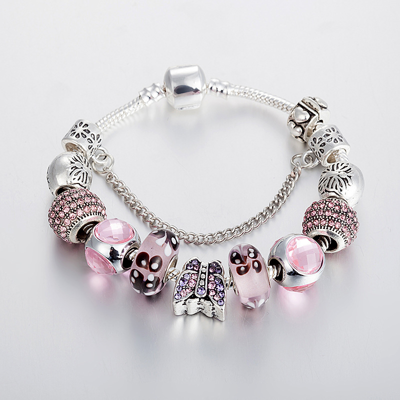 High quality Strands DIY bracelet wave ball set with diamond butterfly cross beaded ornaments
High quality Strands DIY bracelet wave ball set with diamond butterfly cross beaded ornaments