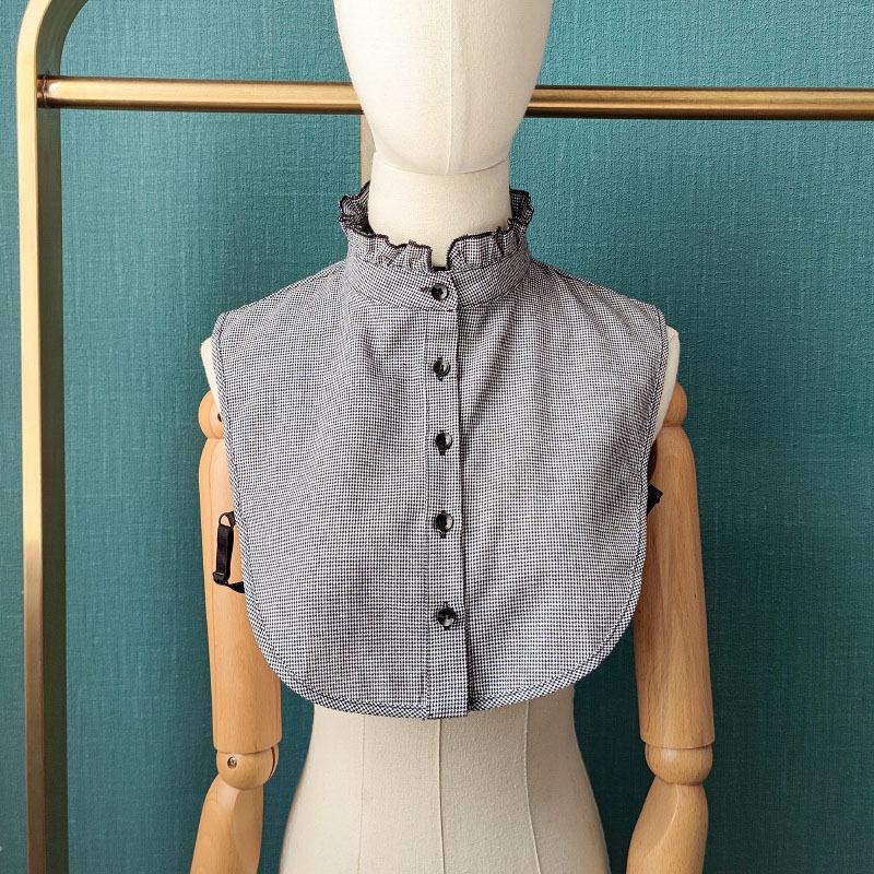 Bow Ties Korean Stand Ruffles Fake Collar Shirt Women Detachable Sweater Half Decorative Woman False Tie Faux Col, Black;gray
Bow Ties Korean Stand Ruffles Fake Collar Shirt Women Detachable Sweater Half Decorative Woman False Tie Faux Col, Black;gray
