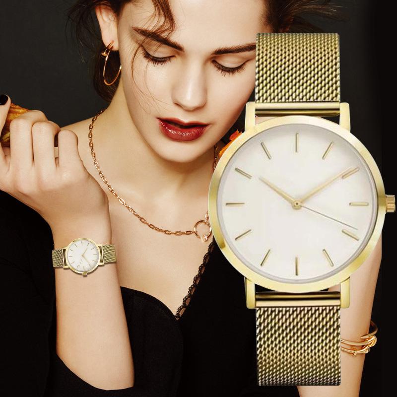 Rose Gold Watch For Women Luxury Bracelet Woman Stainless Steel Wristwatches Casual Women's Watches Reloj Montre Femme, Black
Rose Gold Watch For Women Luxury Bracelet Woman Stainless Steel Wristwatches Casual Women's Watches Reloj Montre Femme, Black
