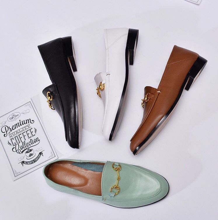 Fashion Womens Dress Shoe Casual loafer shoes genuine leather luxury designer flat Horsebit Round toe low heels lady outdoor walking flats EU35-40, 17
Fashion Womens Dress Shoe Casual loafer shoes genuine leather luxury designer flat Horsebit Round toe low heels lady outdoor walking flats EU35-40, 17