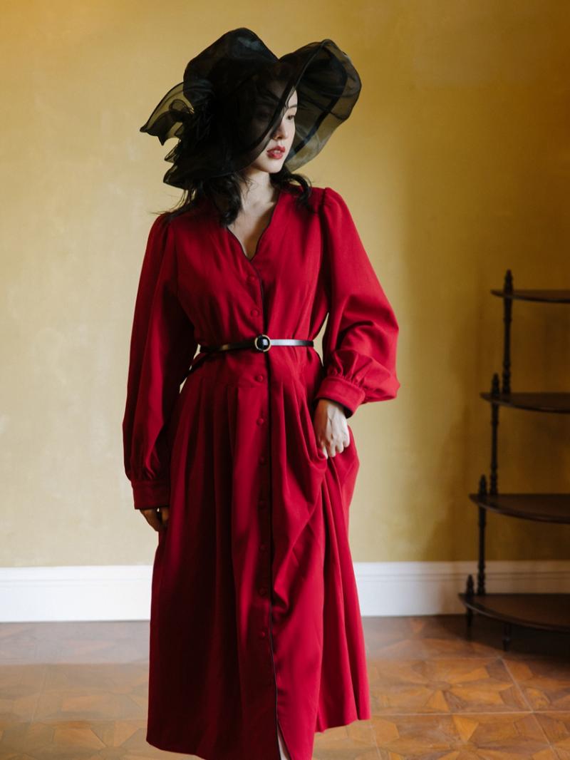 Casual Dresses High-End Runway 2021 Women Spring Autumn Elegant Party Dress Red Sexy Maxi Long Vestidos Vintage Robe Zf40, Black;gray
Casual Dresses High-End Runway 2021 Women Spring Autumn Elegant Party Dress Red Sexy Maxi Long Vestidos Vintage Robe Zf40, Black;gray