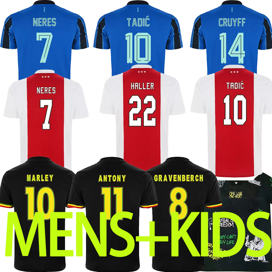 21 22 ajaxes Bob Marley Soccer Jerseys TADIC BERGHUIS HALLER Third black Kit BLIND NERES CRUYFF KLAASSEN GRAVENBERCH 2022 football shirts men, Kids 3rd
21 22 ajaxes Bob Marley Soccer Jerseys TADIC BERGHUIS HALLER Third black Kit BLIND NERES CRUYFF KLAASSEN GRAVENBERCH 2022 football shirts men, Kids 3rd