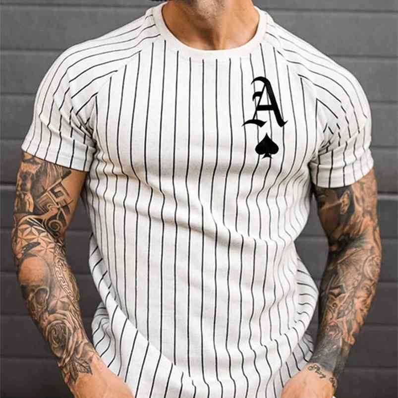 T Shirt for Men Stripped Tshirt Summer Clothing Streetwear Round Neck Fashion Poker Print Short Sleeve T-shirts Tops 210706, Khaki
T Shirt for Men Stripped Tshirt Summer Clothing Streetwear Round Neck Fashion Poker Print Short Sleeve T-shirts Tops 210706, Khaki