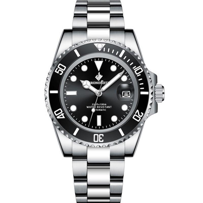 Wristwatches Men's Luxury Sport Watch Divers Mechanic Watches For Men Automatic Wrist Man Ceramics Bezel Japan NH35 Movement Fashion, Blue
Wristwatches Men's Luxury Sport Watch Divers Mechanic Watches For Men Automatic Wrist Man Ceramics Bezel Japan NH35 Movement Fashion, Blue