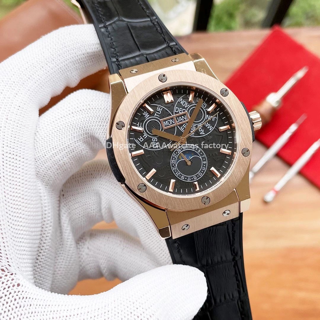 2021 new men's watch Star Luxury Design Classic fusion high-end automatic mechanical movement waterproof tape dial week and month scale, Slivery;brown
2021 new men's watch Star Luxury Design Classic fusion high-end automatic mechanical movement waterproof tape dial week and month scale, Slivery;brown