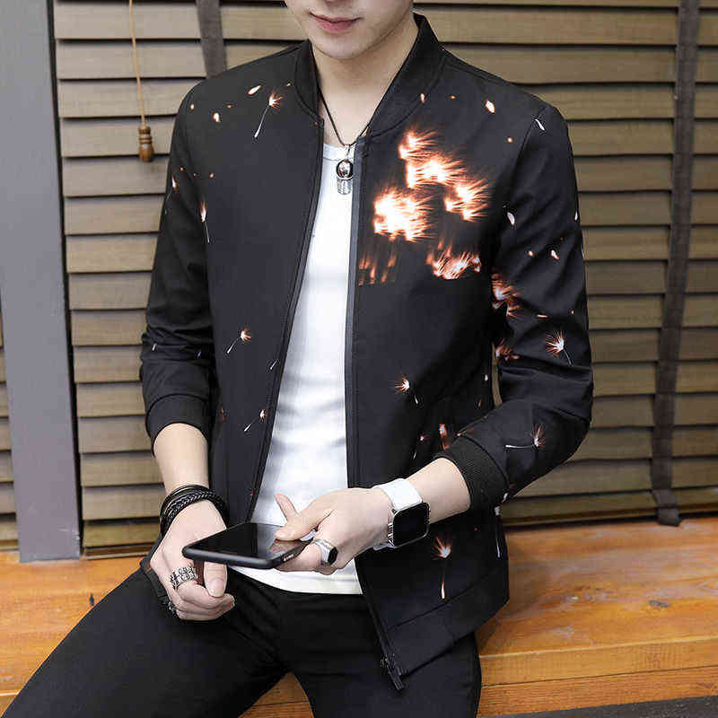 Spring Autumn Men's Bomber Zipper Jacket Male Casual Streetwear Hip Hop Slim Fit Pilot Coat Men Clothing M-3XL XXXL 211110