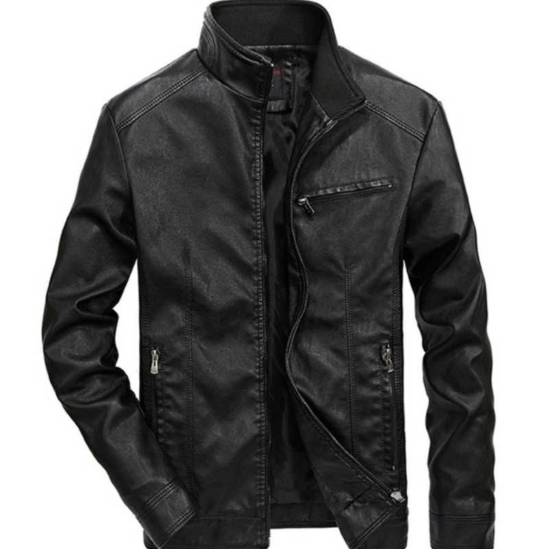Men's Jackets Men Autumn Winter Leather Jacket Coat Retro Stand Collar Motorcycle Warm Fleece PU For Clothes MY497, Black
Men's Jackets Men Autumn Winter Leather Jacket Coat Retro Stand Collar Motorcycle Warm Fleece PU For Clothes MY497, Black