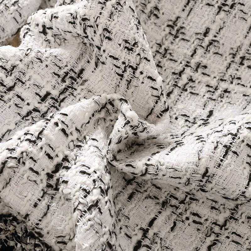 Suits Jacket Women Female Tweed Jacket Vintage Fashion Suit Channel Jacket Blazer Femme Feminino Coat Festival S0810